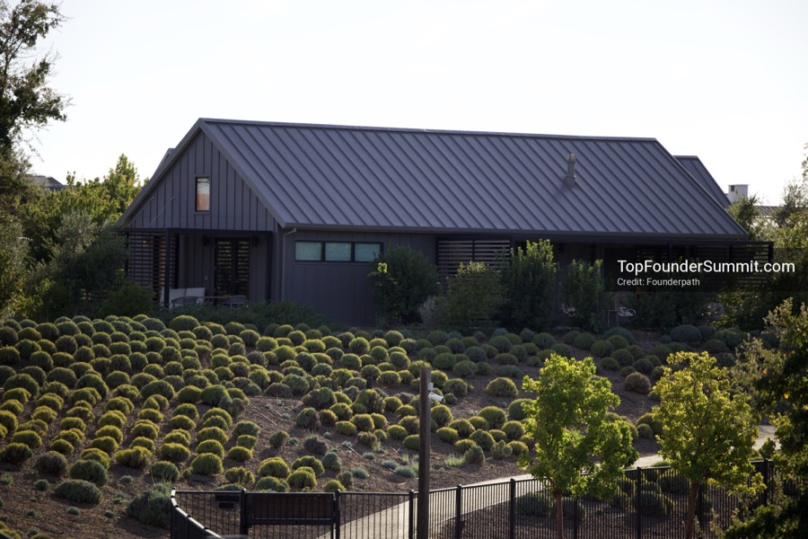 Stanly Ranch and the Napa Valley vineyards on day one of the Top Founders Summit