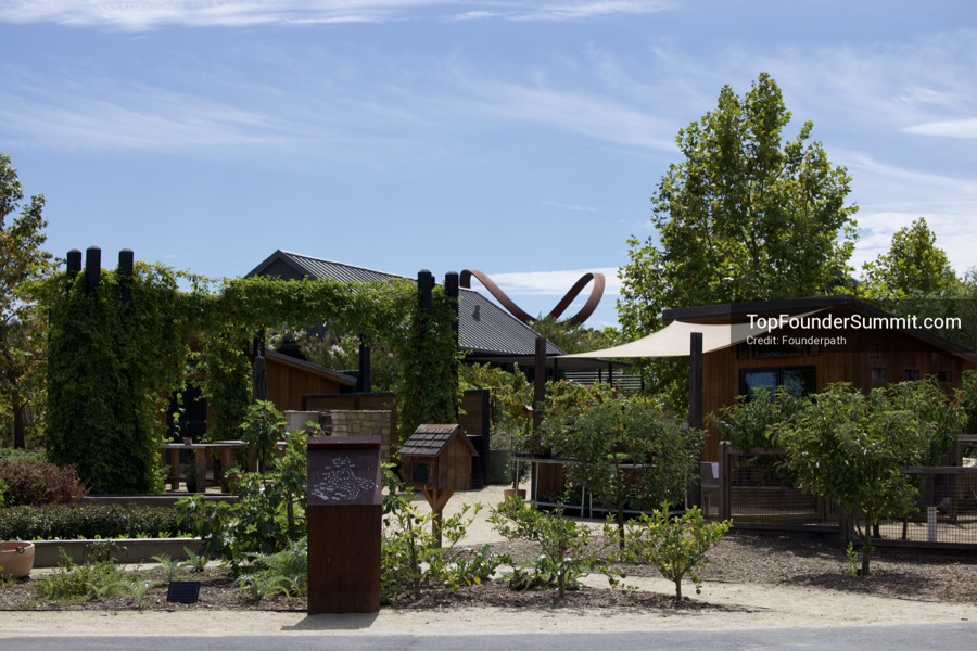 Stanly Ranch and the Napa Valley vineyards on day two of the Top Founders Summit