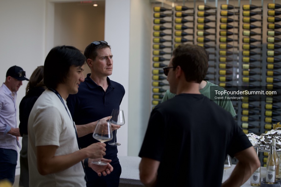 Wine, land and art tour at Donum Estate with founders from the Top Founders Summit Napa 2026