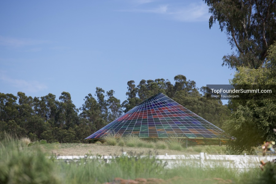 Wine, land and art tour at Donum Estate with founders from the Top Founders Summit Napa 2026
