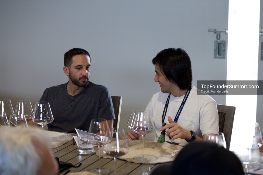 Wine, land and art tour at Donum Estate with founders from the Top Founders Summit Napa 2026