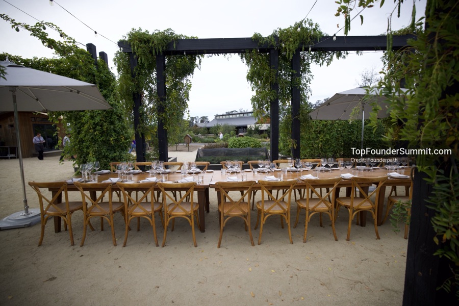 Stanly Ranch and the Napa Valley vineyards on day two of the Top Founders Summit